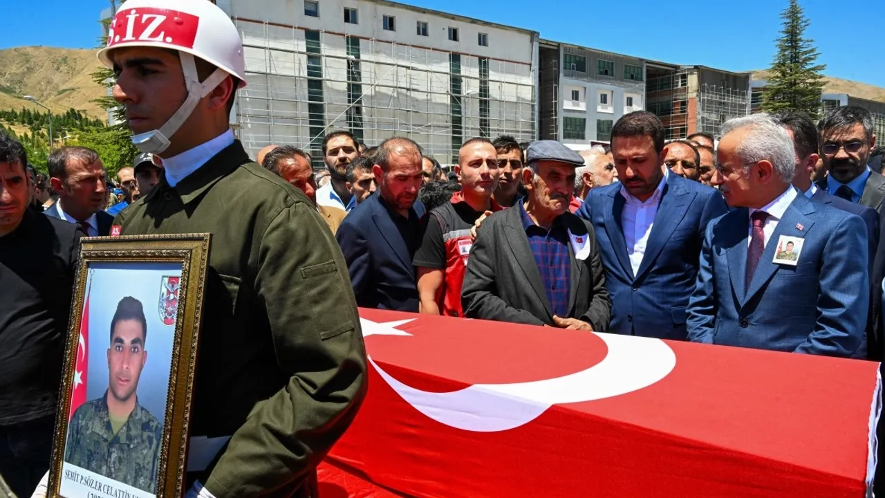 Şehit Uyanık'a Bitlis'te son görev