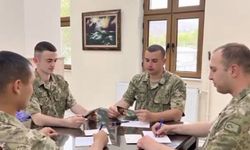 Konyalı öğrencilere asker ağabeylerinden yanıt