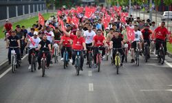 Kayseri'de ‘Milletin Zaferi’ bisiklet turuna yoğun ilgi