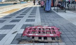 Mudanya'da tamamlanmayan sahil yollarına geçici yama