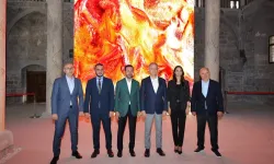 Nevşehir'de 'Mercan Rüyaları' dijital sergisi açıldı