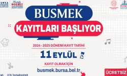 BUSMEK’te yeni dönem kayıtları başladı