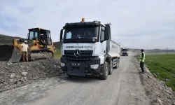 Balıkesir'de tehlikeli yollara neşter