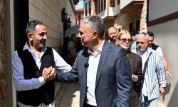 Başkan Uysal, Kaleiçi esnafıyla bir araya geldi