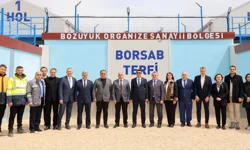 Bozüyük OSB’de modern su deposu ve terfi binası açıldı
