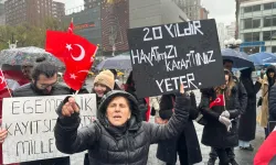 New York’ta İmamoğlu'nun tutukluluğuna protesto
