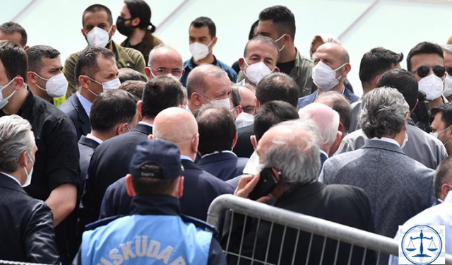 Erdoğan'ın katıldığı cenaze töreni hakkında suç duyurusu