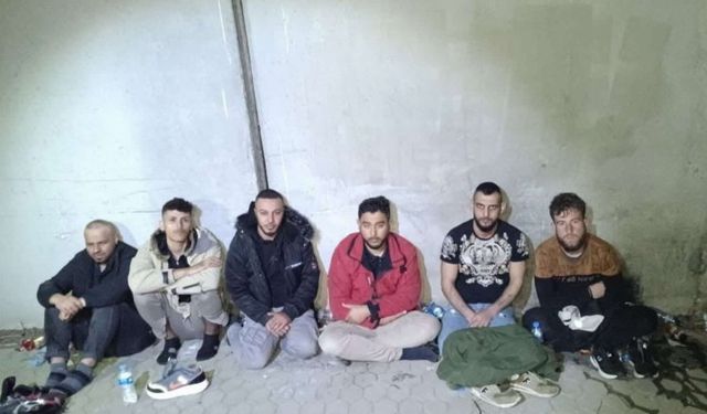 Edirne'de 14 göçmen yakalandı!