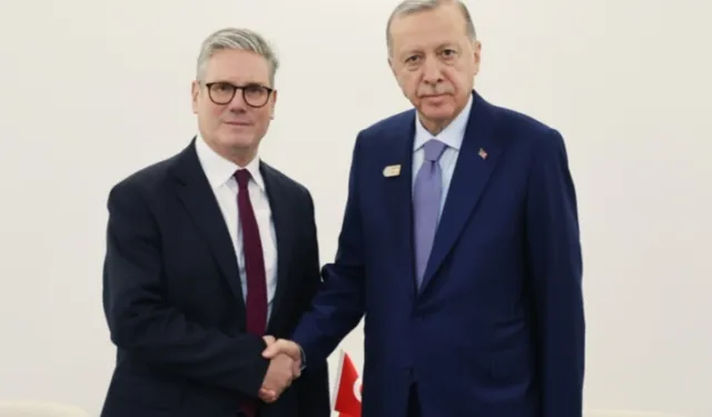 Cumhurbaşkanı Erdoğan Starmer ile görüştü