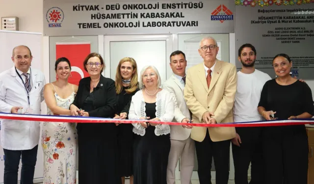 DEÜ’de yenilenen Onkoloji laboratuvarı hizmete açıldı