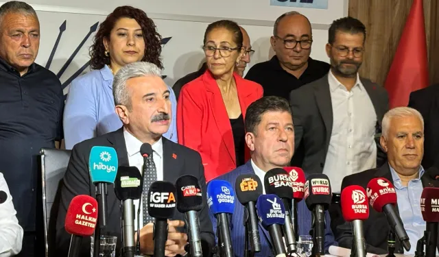 CHP Bursa'dan hukuk dışı müdahalelere tepki!