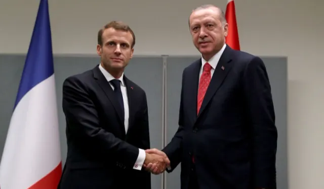 Cumhurbaşkanı Erdoğan Macron'la görüştü