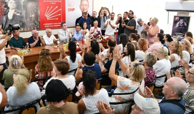 Edirne Keşan'da Anıl Çakır CHP'ye yeniden adaylığını açıkladı