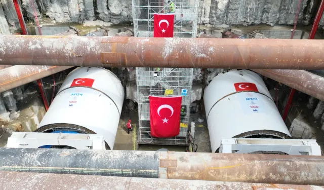 Kocaeli Körfezray'la nefes alacak... Dev köstebekler tünel açmaya başladı