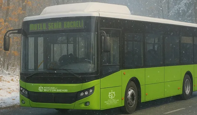 Kocaeli'de toplu taşımaya da kış düzenlemesi