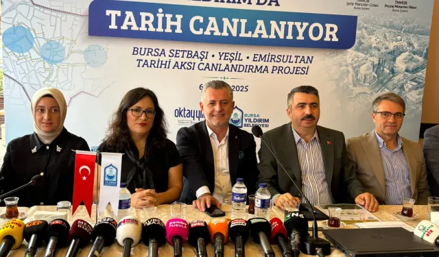 Yıldırım'dan Bursa'nın tarihi kimliğine vurgu... Setbaşı-Yeşil-Emirsultan aksı canlanıyor