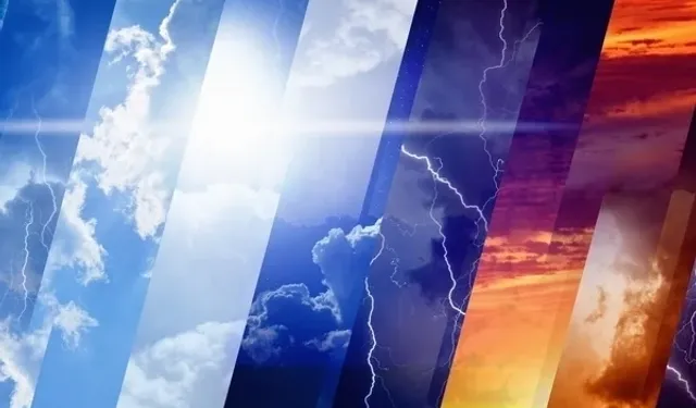 Yurt genelinde sağanak ve kuvvetli rüzgar uyarısı