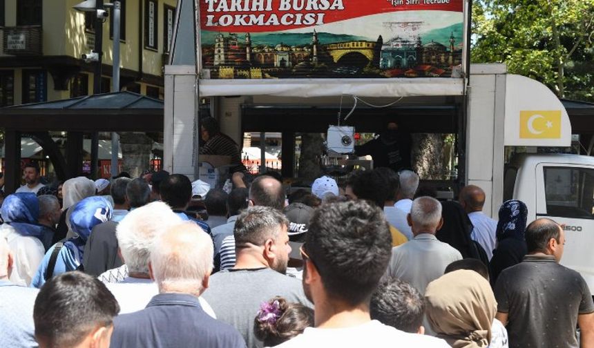Osmangazi’de 15 Temmuz şehitleri için lokma ikramı