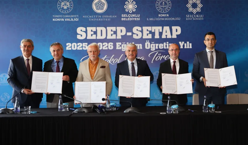 Konya’da SEDEP ve SETAP ile eğitimde yeni bönem başlıyor